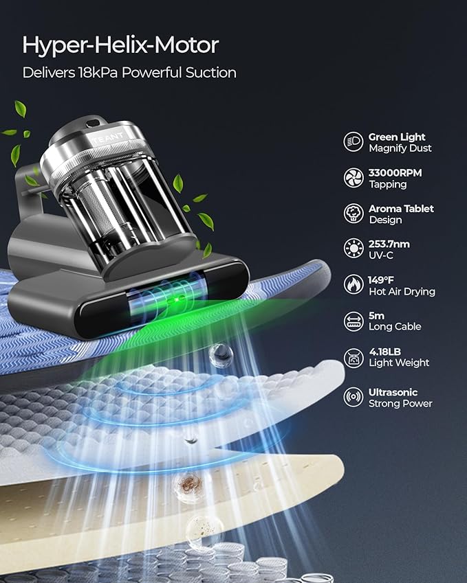 Teant UV Mattress Vacuum